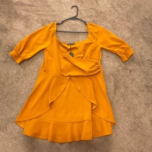 Off the shoulder dress